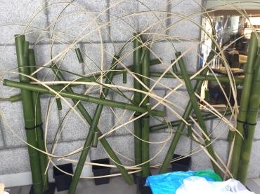 竹オブジェ｜「木村ガーデン」　（東京都渋谷区の花キューピット加盟店 花屋）のブログ