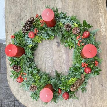 クリスマスクランツ｜「木村ガーデン」　（東京都渋谷区の花キューピット加盟店 花屋）のブログ